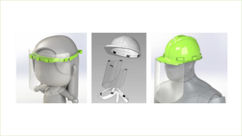 Mpact expands face shield range – adults, kids and hardhat shields