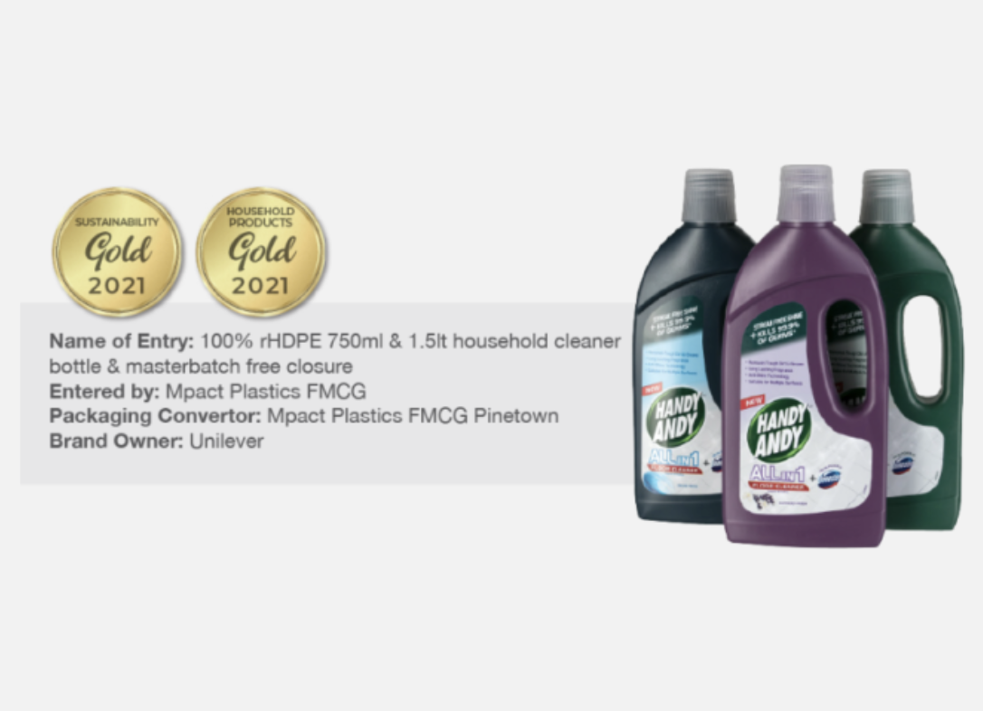Mpact Plastics brings home the IPSA Gold Pack 2021 trophy and FOUR gold awards
