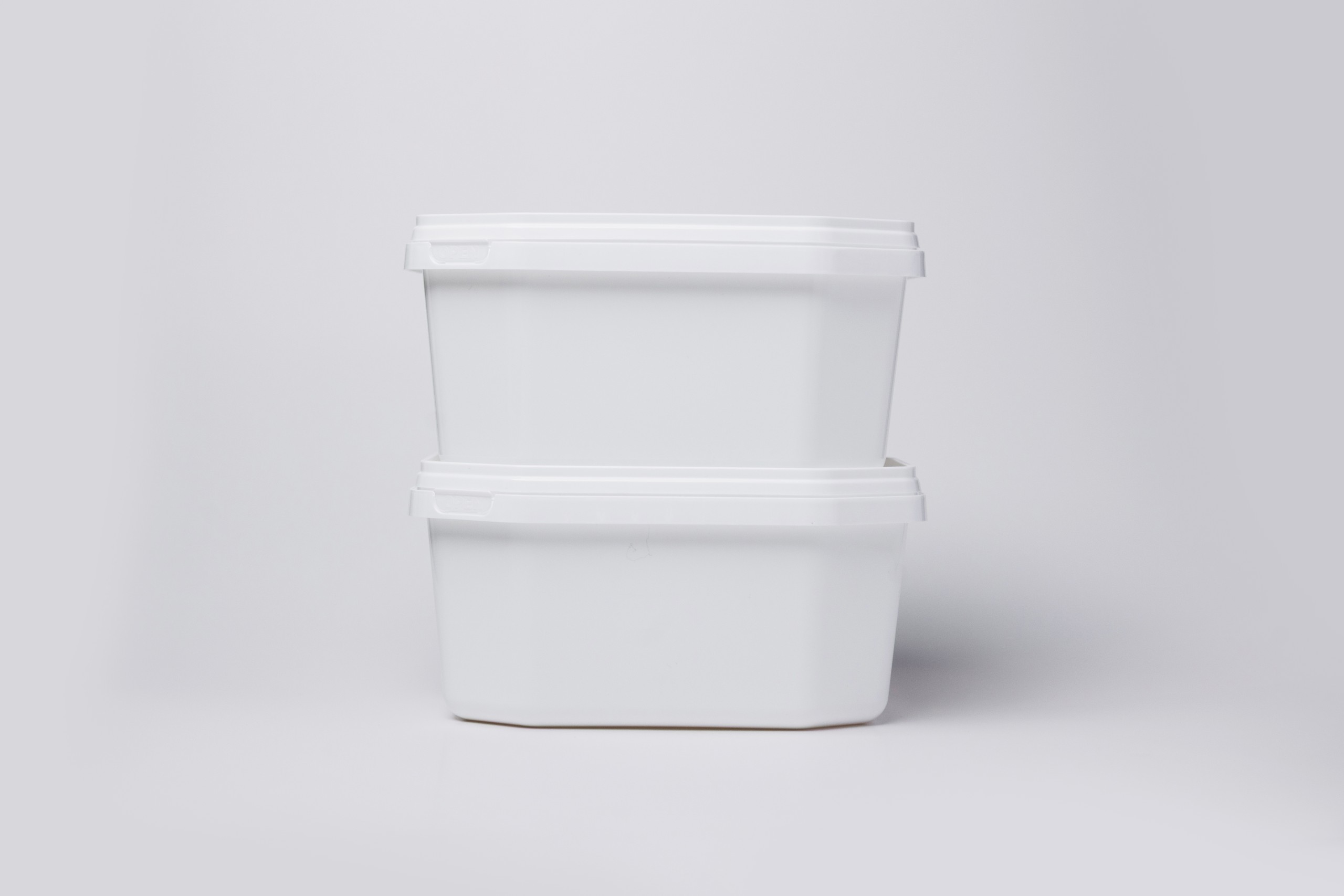 1000ml Octagon Tub & Lid - Image 4