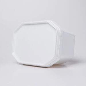 2000ml Octagon Tub & Lid
