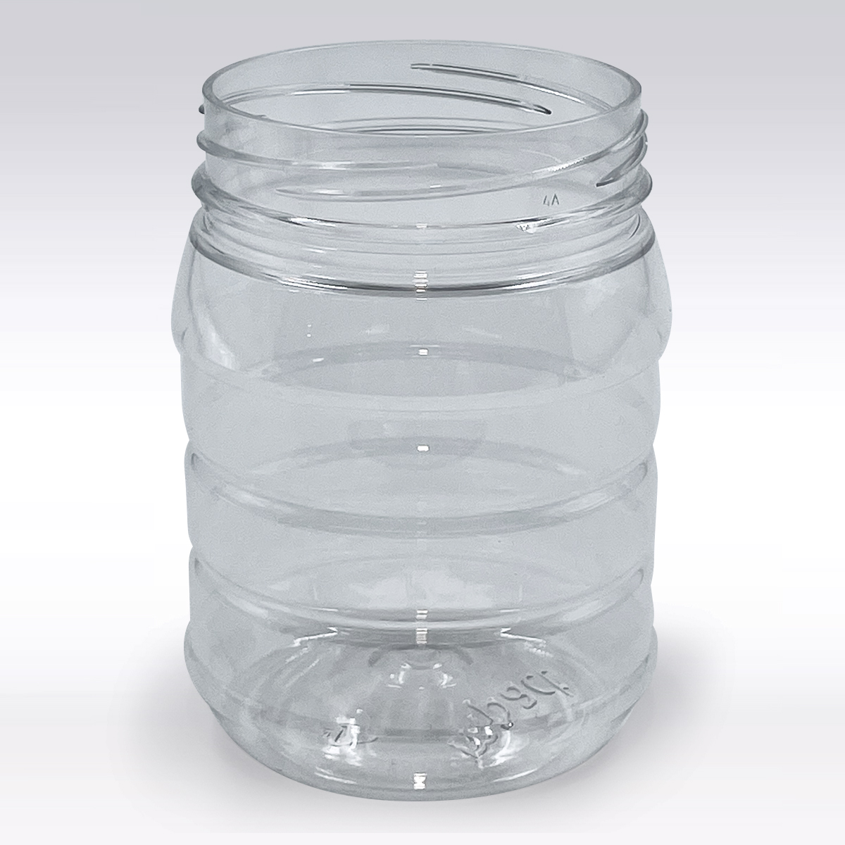 400g Ribbed Jar
